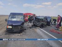 В Гомельском районе (аг. Урицкое) в результате столкновения травмирован водитель В Гомельском районе (аг. Урицкое) в результате столкновения травмирован водитель